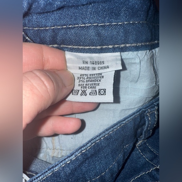 VGS Skinny Jeans Size 20 Embellished Pocket Bling Stretch Denim new with tags - Picture 12 of 13